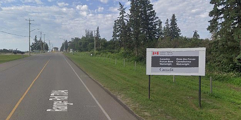 Massive Explosion, Fire at Alberta Military Base