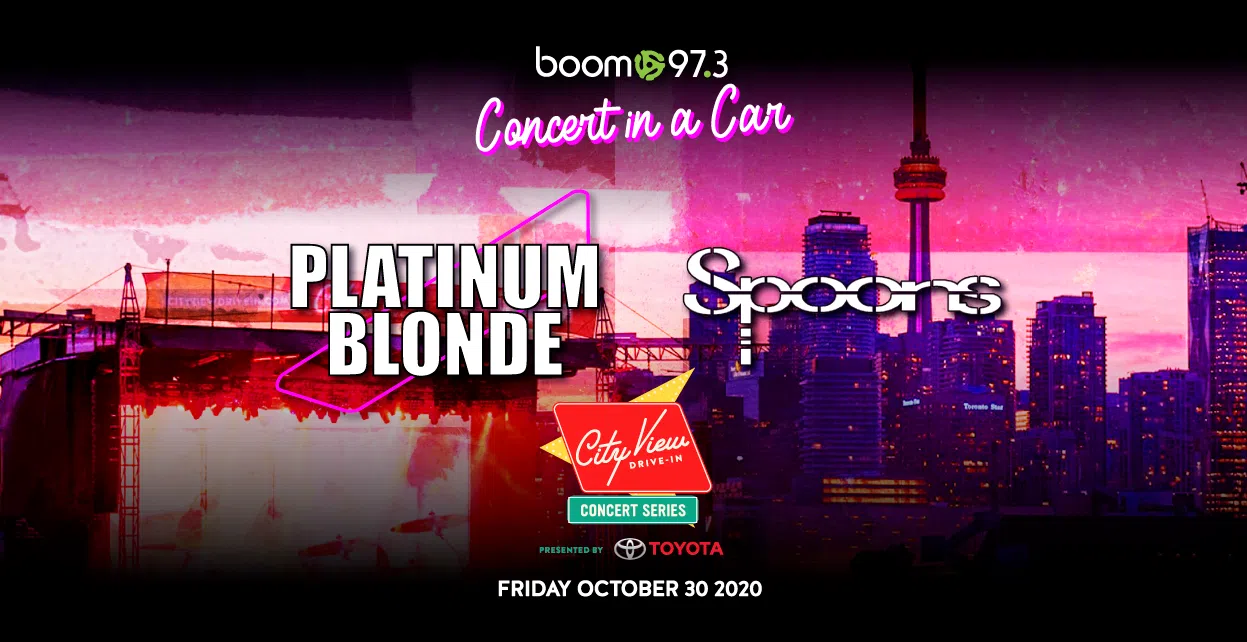 Win tickets to boom’s 97.3’s Concert In A Car – featuring Platinum Blonde and the Spoons!