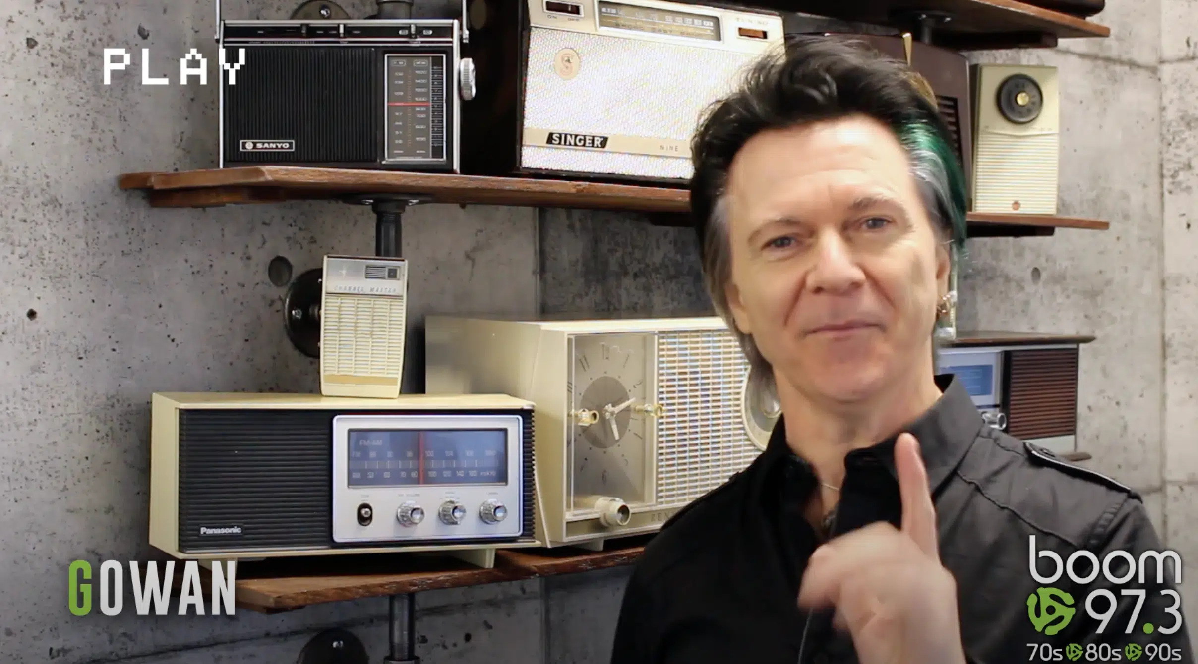 The First Time Gowan boom 97.3 70s 80s 90s