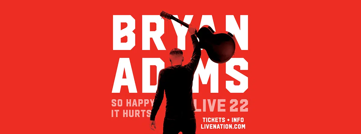 Win tickets to see Bryan Adams!
