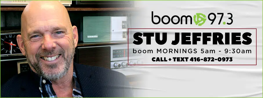 Stu Jeffries – boom Mornings 5am – 9:30am