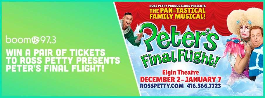 boombox Lunch – Win tickets to see Ross Petty Presents: Peter’s Final Flight!