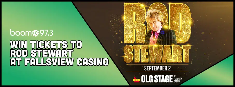 Win tickets to Rod Stewart at Fallsview Casino