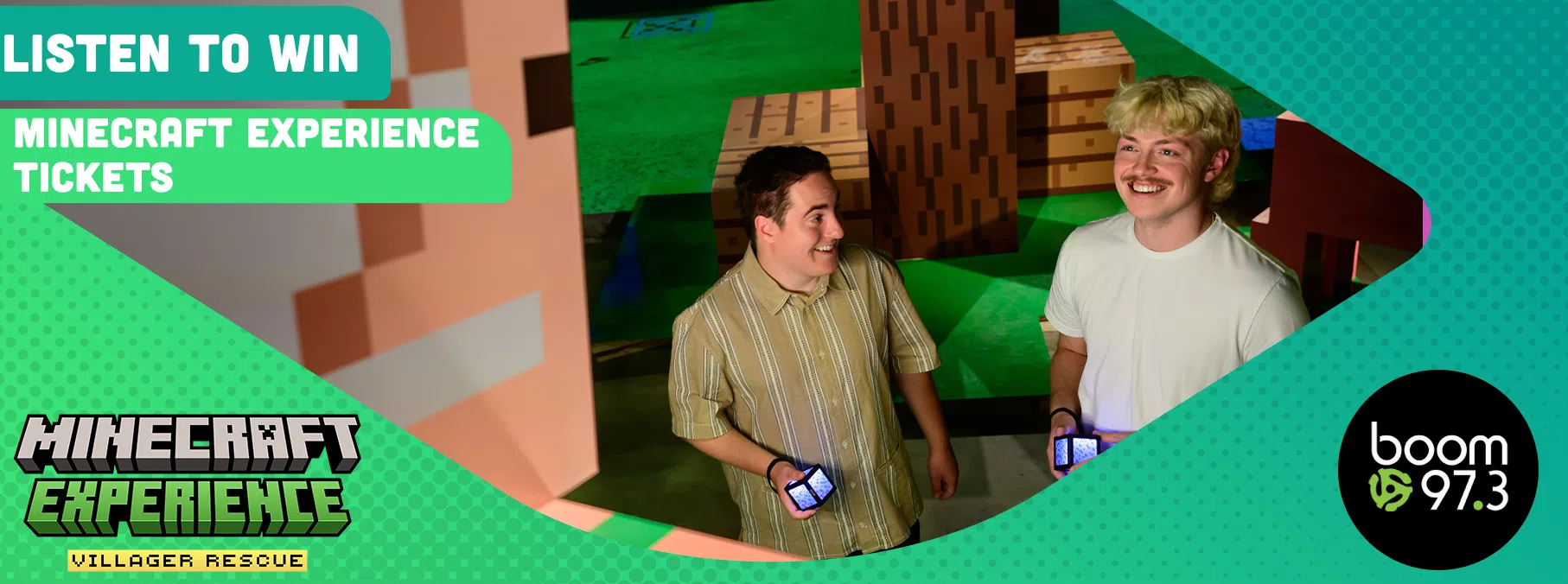 Win Passes to the Minecraft Experience
