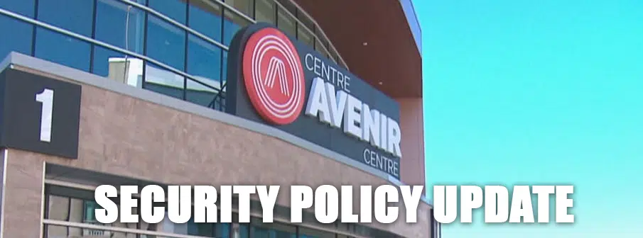 Updated Security Policy for Avenir Centre