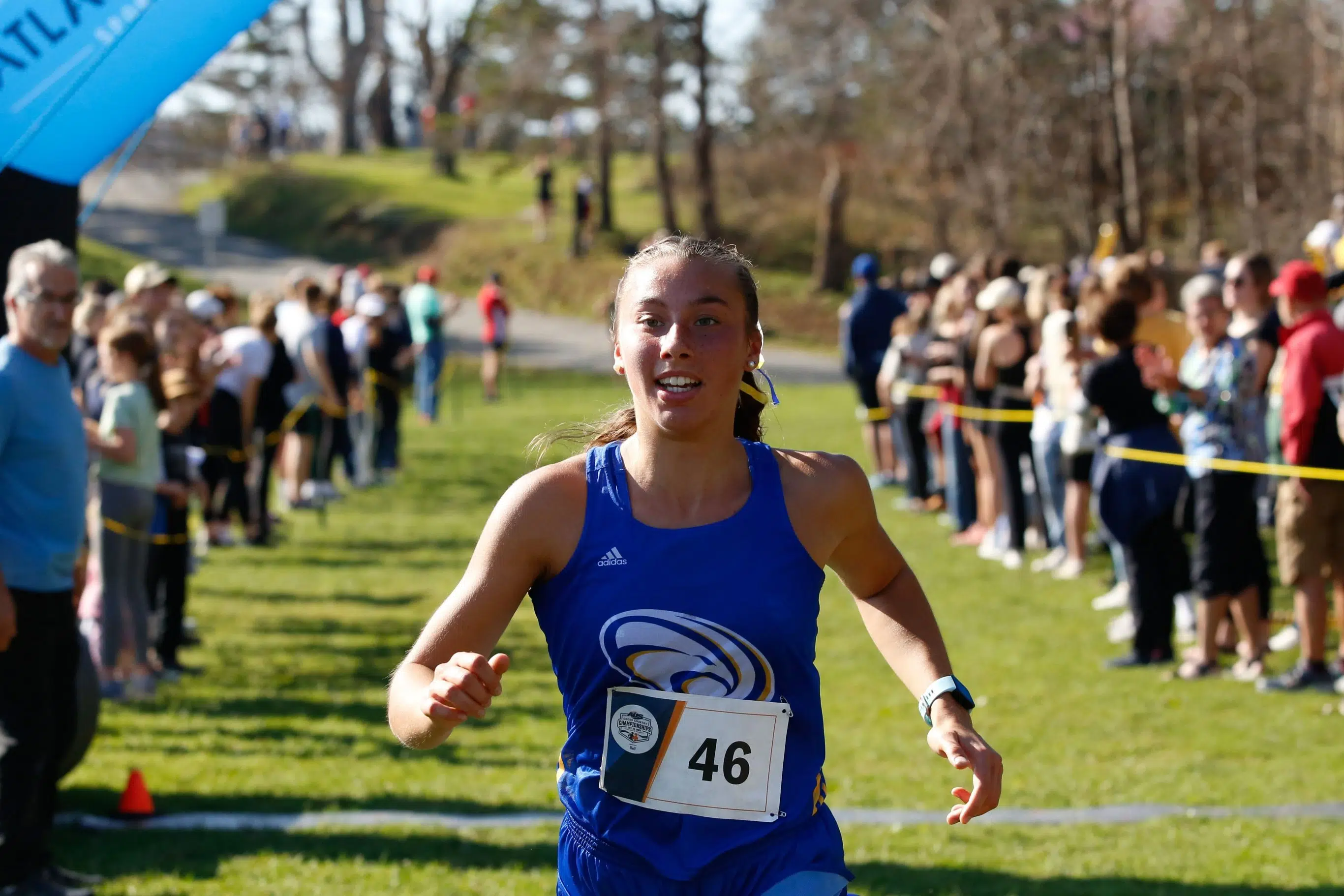 Sophie Black and Alain Lavoie are the UMoncton fastest in cross country