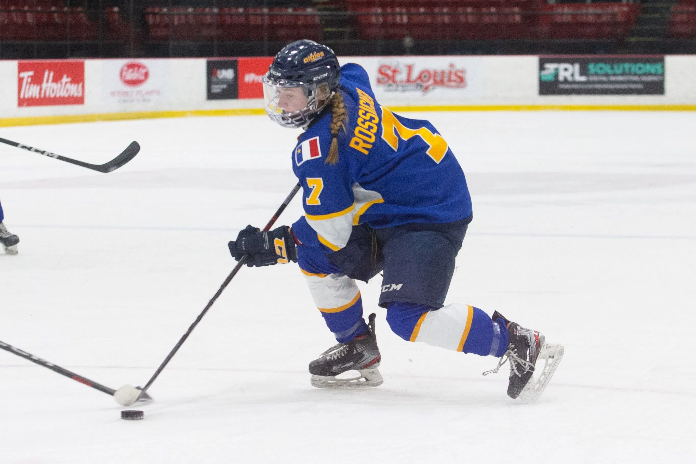 Aigles Bleues fall 6-2 to the Reds in Fredericton