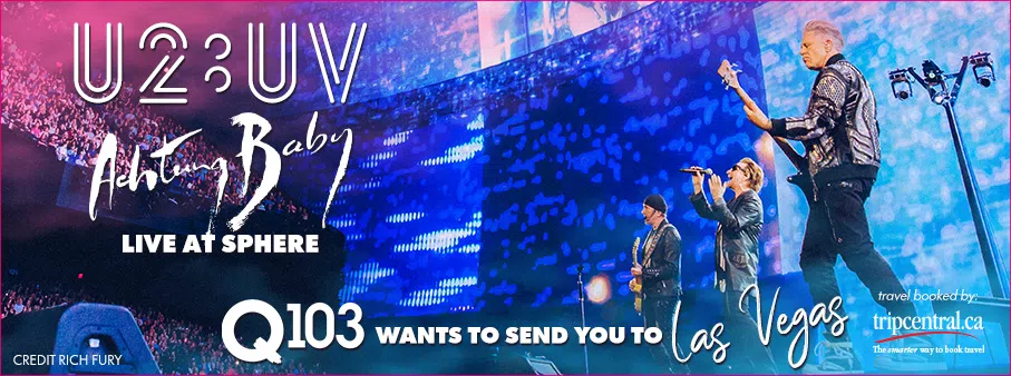 Win a trip to Las Vegas to see U2 at Sphere