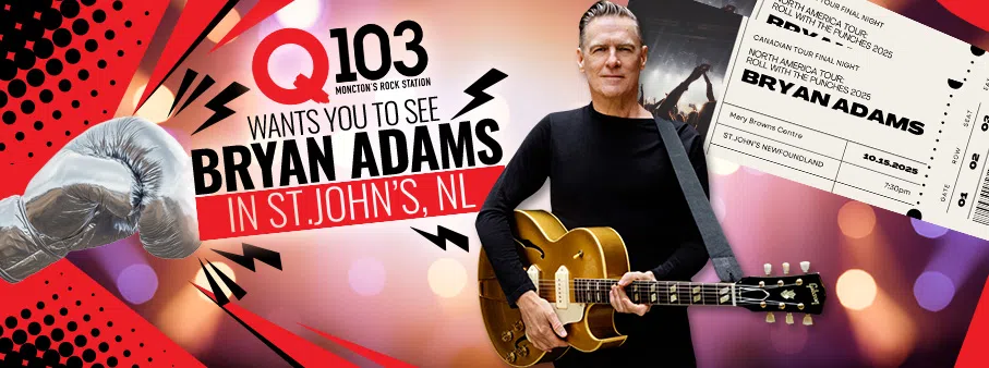 See Bryan Adams in St. John’s