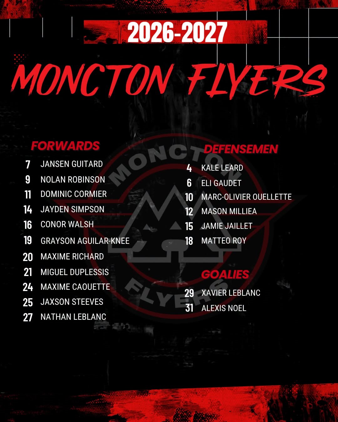 Moncton Flyers Ready to Take Flight in 2026-27 Season