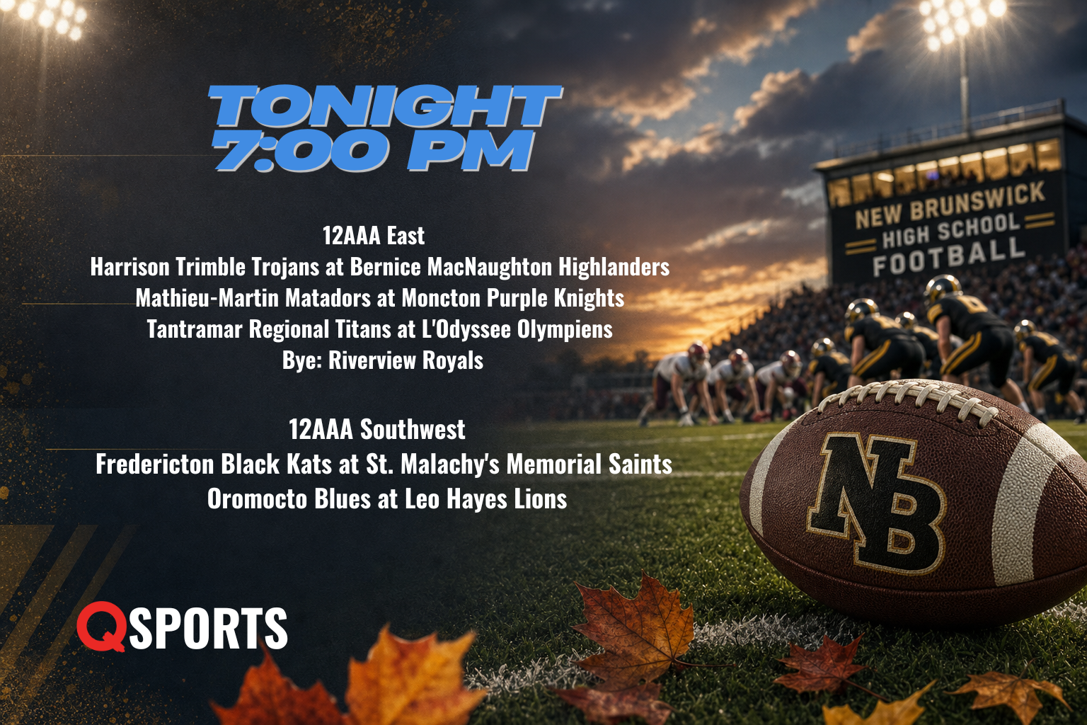 NB High School Football: Week 1 Recap & Friday Night Preview