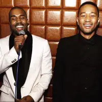 Kanye Shares Text Messages From John Legend on Twitter