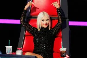 Christina Aguilera Throws Shade At 'The Voice'
