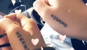 The Meaning Behind Ariana's New "H2GKMO" Tattoo