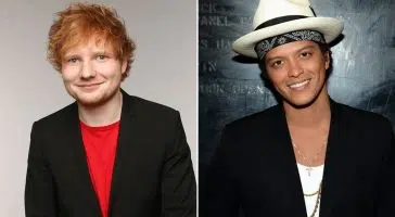 Bruno Mars "Hired" Ed Sheeran to Sing Him Happy Birthday
