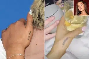Ariana Grande Covers Up A Pete Inspired Tattoo