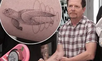 Michael J. Fox Just Got His First Tattoo