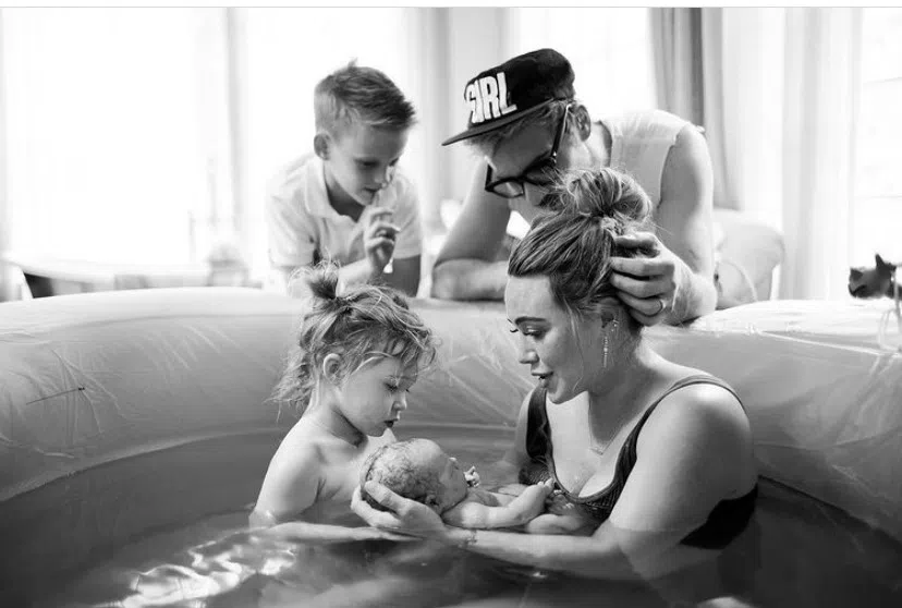 Hilary Duff welcomes baby #3