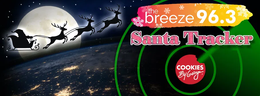 96.3 The Breeze Santa Tracker