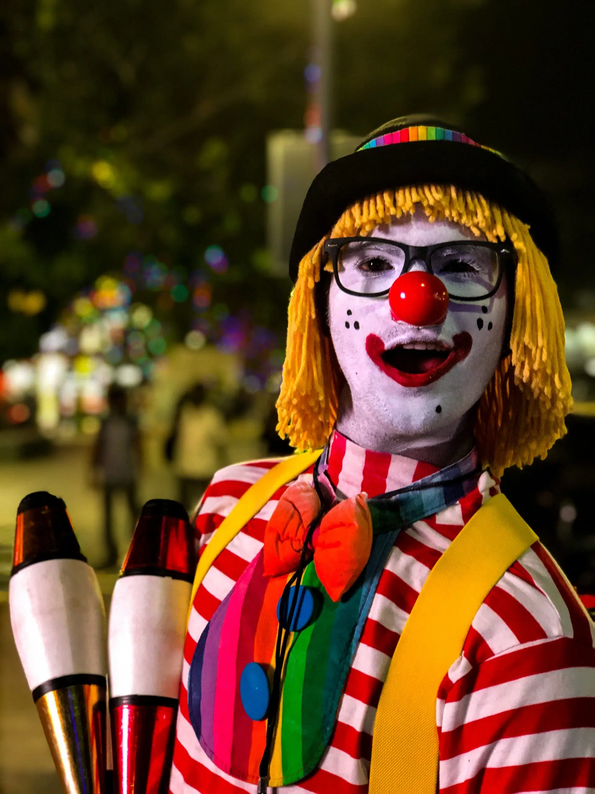 Clown outside school, Food that is 3D printed and laser cooked, Forgotten Bitcoin