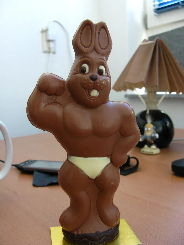 Solid chocolate bunny attack, Purple squiggles, ZTE Zpad 10 Review