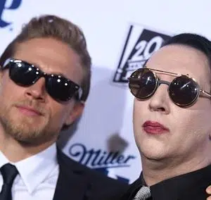 Charlie Hunnam and Marilyn Manson are Getting Bromantic! 