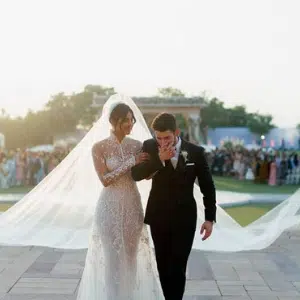 Priyanka Chopra's Wedding gown featured over 2 million sequins! 