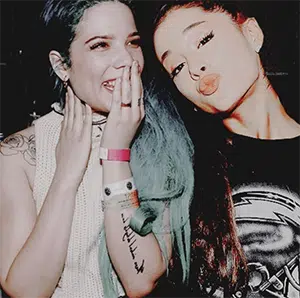 Are Halsey and Ariana Grande going to get into a bidding war?