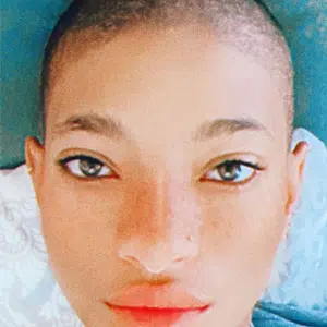 Willow Smith shaved her head during "Whip my Hair"