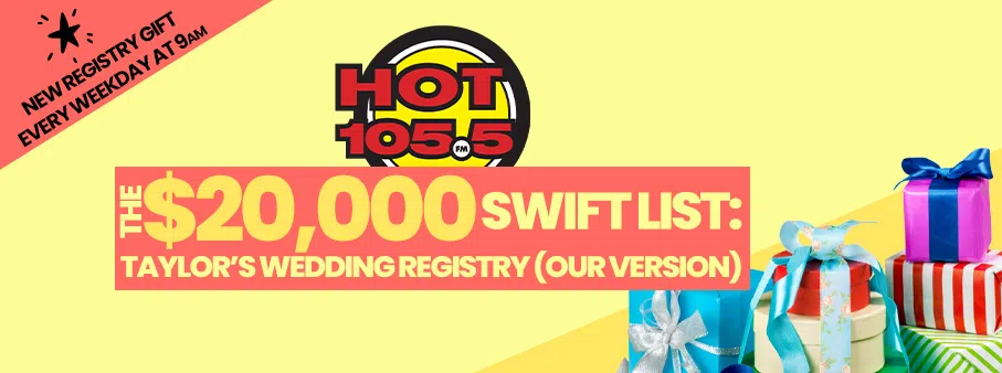 The $20,000 Swift List: Taylor’s Wedding Registry (Our Version)!