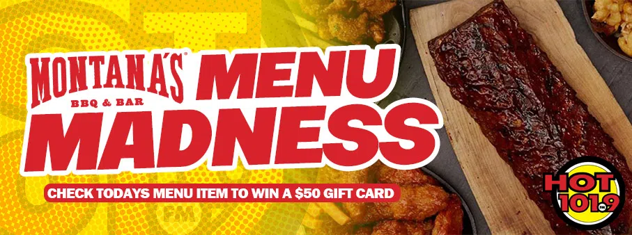 Hot 101.9s Menu Madness