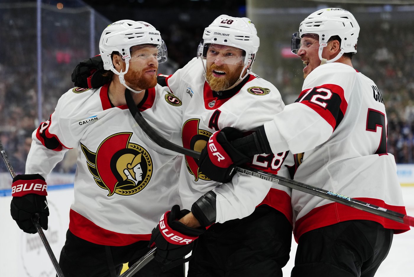 Photo: NanaimoNewsNOW Senators Edge Maple Leafs 3-2 Behind Halliday's Winner and Ullmark's 27 Saves