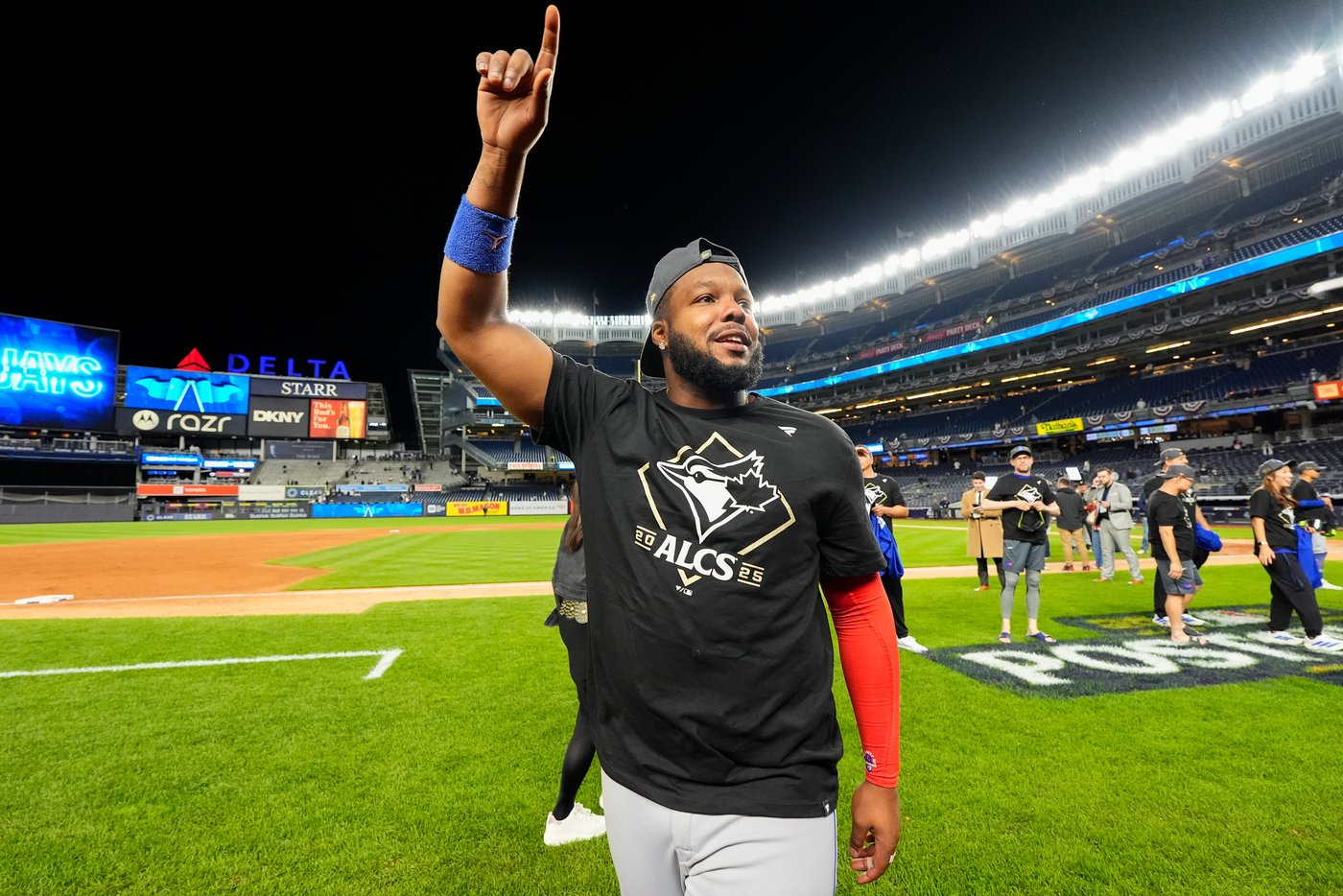 Toronto Blue Jays celebration