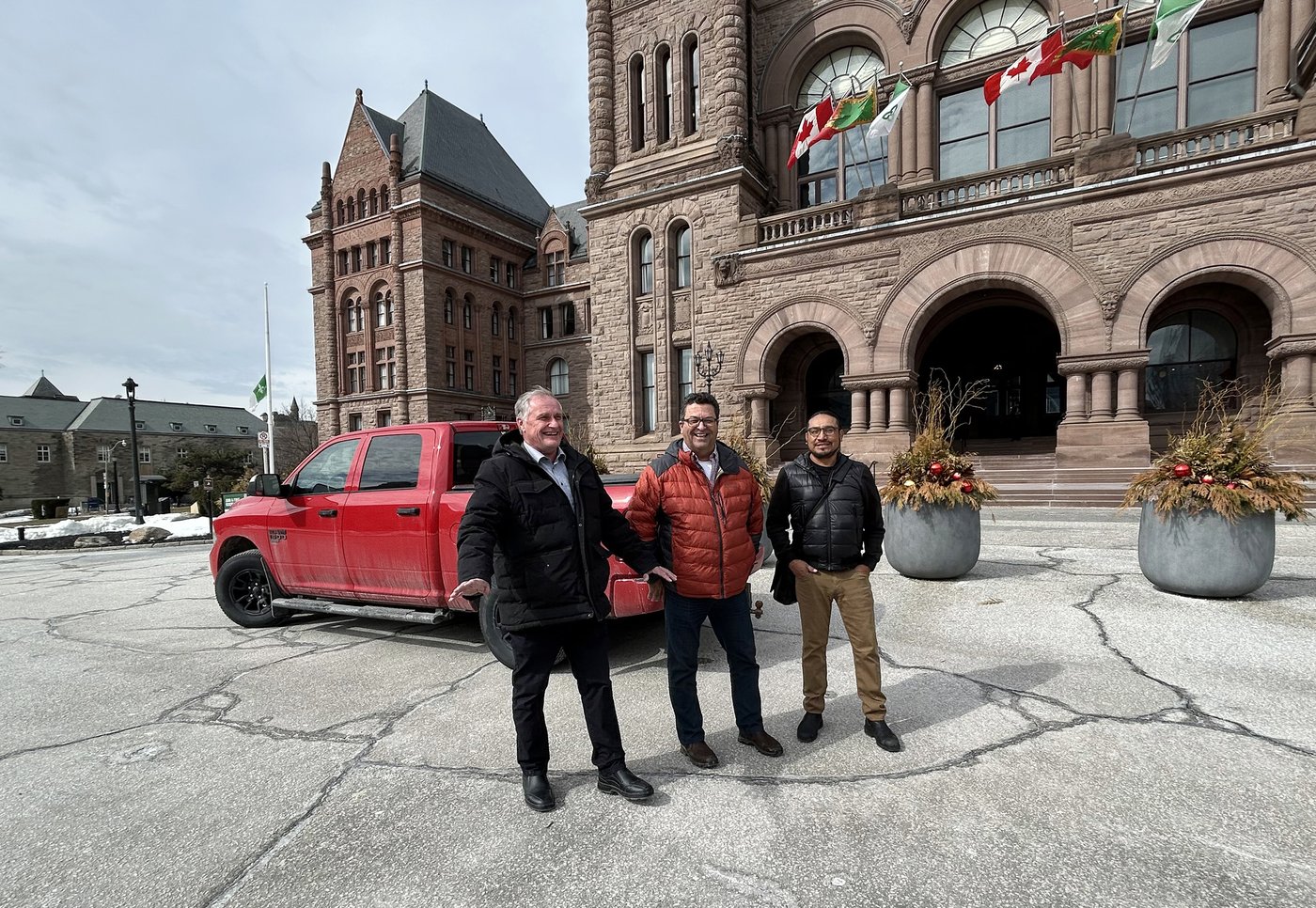 NDP politicians set off on road trip to highlight northern Ontario road ...