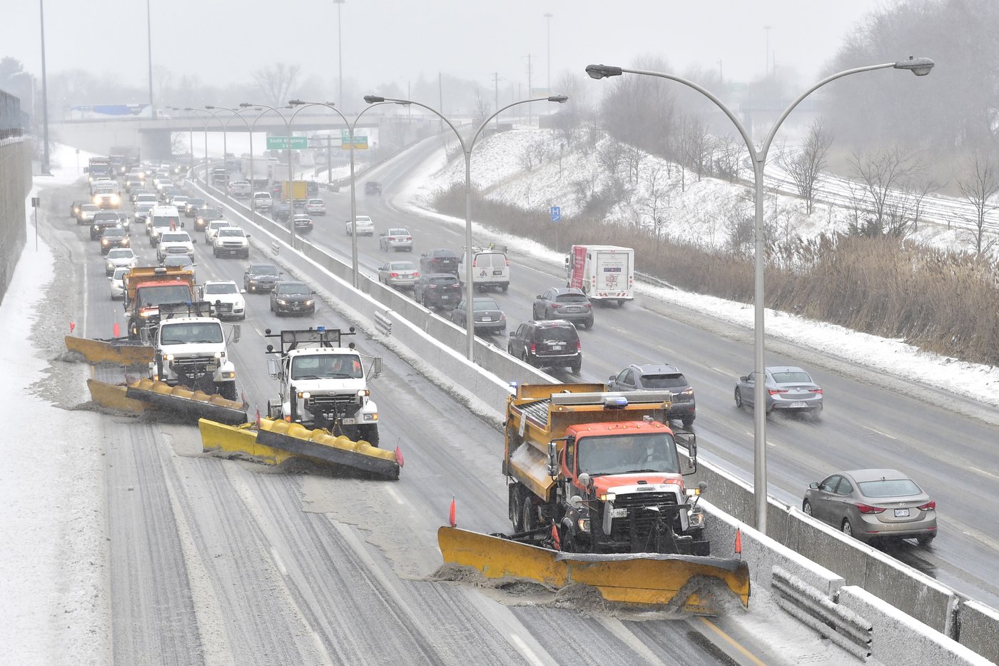Winter mix delivers Ontario freezing rain, blowing Prairie snow and ...